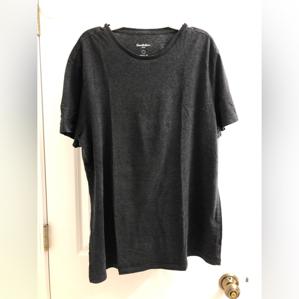 Goodfelllow‎ Crewneck T Shirt Mens Sz L charcoal gray  Used
